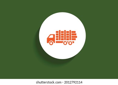 TREE REMOVAL ICON VECTOR DESIGN