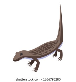 Tree reptile icon. Isometric of tree reptile vector icon for web design isolated on white background