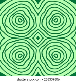 Tree rings background. Vector illustration. Hand drawn.
