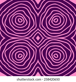 Tree rings background. Vector illustration. Hand drawn.