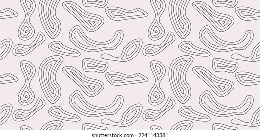 Tree rings seamless pattern. For print and design, seamless wallpapers and illustrations.