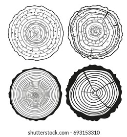 6,836 Tree rings collection Images, Stock Photos & Vectors | Shutterstock