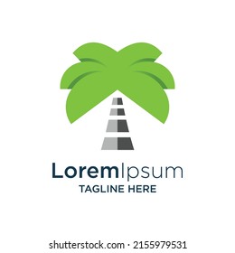 diseño de árbol con concepto de carretera