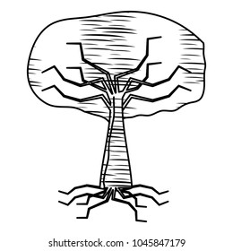 tree with root icon