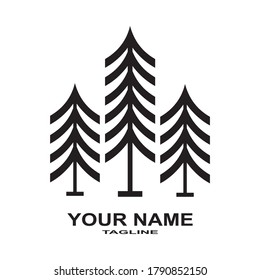 Tree of the root logo illustration. 