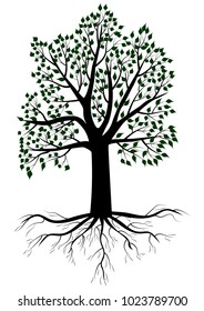 Tree Silhouette Stock Vector (royalty Free) 257176768