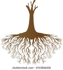 tree roots logo for greening organization