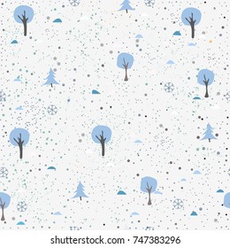 Tree Seamless Pattern