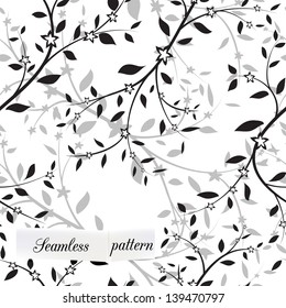 tree seamless pattern can be used for wallpaper, website background, textile printing