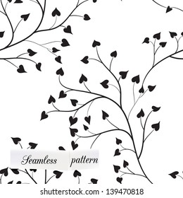 tree seamless pattern can be used for wallpaper, website background, textile printing