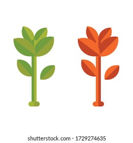 tree season icon vector illustration