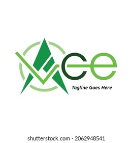 tree service ACE logo, a simple flat design