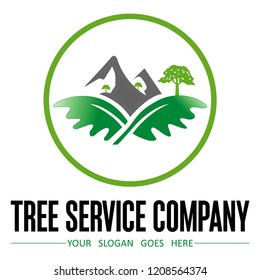 Tree Service Company Logo 