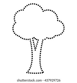 Tree sign illustration