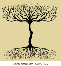 Tree silhouette 02