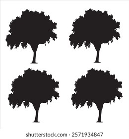 tree silhouette ads and brands