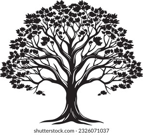 Tree Silhouette, Family Tree, Tree of life