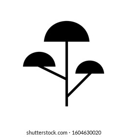 Tree silhouette Icon, Vector illustration eps 10
