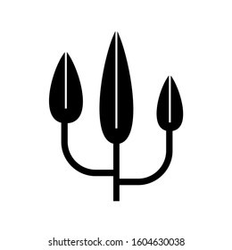 Tree silhouette Icon, Vector illustration eps 10