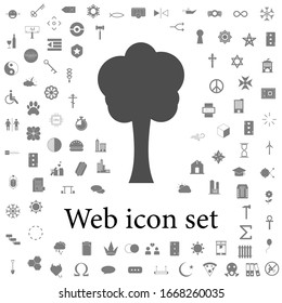 tree silhouette icon. web icons universal set for web and mobile