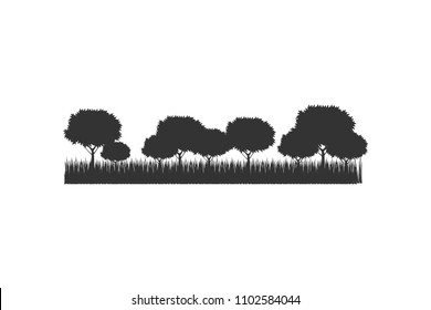 Tree silhouette Icon,vector illustration