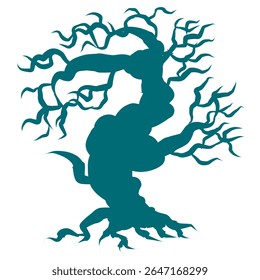 tree silhouette illustration image design