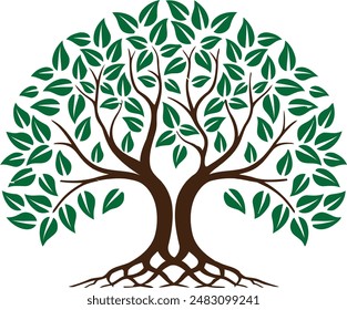 tree silhouette vector,tree, nature, vector, branch, leaf, silhouette, art, illustration, spring, season, plant, leaves,