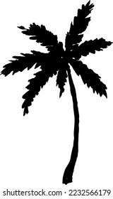 Vectores de siluetas de árbol para sitios web, diseño gráfico, impresión, producción de vídeo 