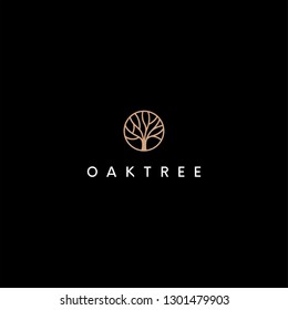 tree simple luxury logo design