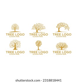 Baum einfaches, modernes Logo-Design