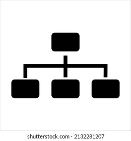 Tree Structure Icon Vector Illustration.