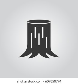 tree stump icon