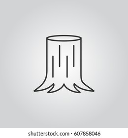 Tree Stump Icon