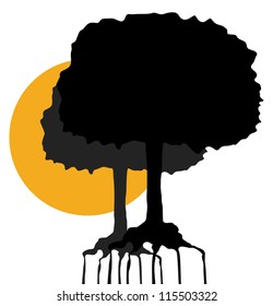 Tree sun