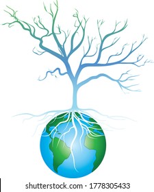 Tree Support of the Earth