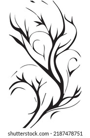 Símbolo giratorio de árbol - Tinta para impresión