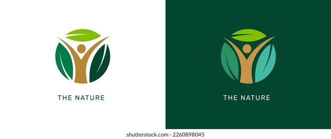 Tree symbol, icon design. Nature, trees illustration, logo concept. Luxury, modern and minimalistic style