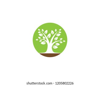 Tree symbol illustration