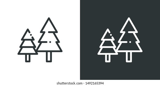 Tree Symbol Sign Icon Vector