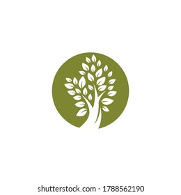 Tree symbol vector illustration design