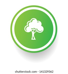 Tree symbol,vector