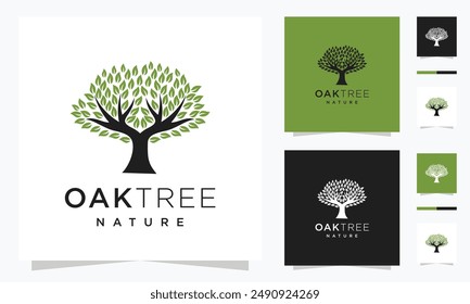 Tree template logo design. Tree of life logo design inspiration	