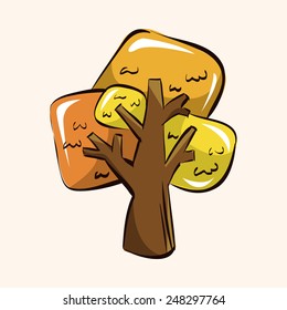 tree theme elements vector,eps