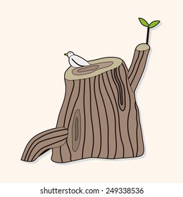 tree theme elements vector,eps