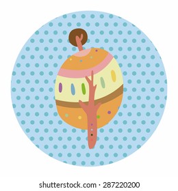 tree theme elements vector,eps