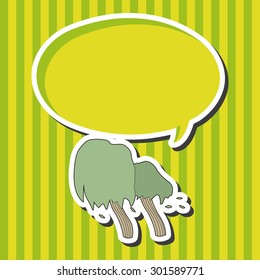 tree theme elements vector,eps