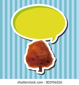 tree theme elements vector,eps