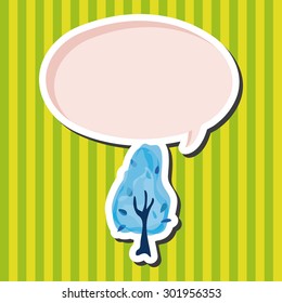 tree theme elements vector,eps