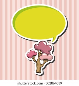 tree theme elements vector,eps