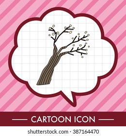 tree theme elements vector,eps